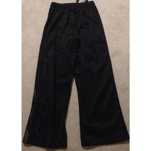 NEW Boy's XL NIKE Lightweight Basketball Pants with White Swoosh Logo Black 6943